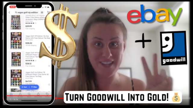 Reselling 101: How I Turn Goodwill To Gold On eBay – Thrift Store Flipping WITH MY PHONE! (Part 2)